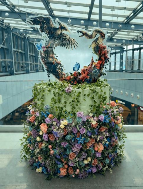 THE HUNGER GAMES: SUNRISE ON THE REAPING by Midlands Flower Wall Company 🏹🔥🎬 10 countries. 10 bespoke floral displays. One unforgettable campaign.
.
From our studio to cities across the continent, we’re proud to have created and supplied the floral displays featured throughout Europe for the upcoming Hunger Games release this November.
.
#TheHungerGames #FloralDesign #FloralDisplay #LuxuryFlorals #EventFlorals