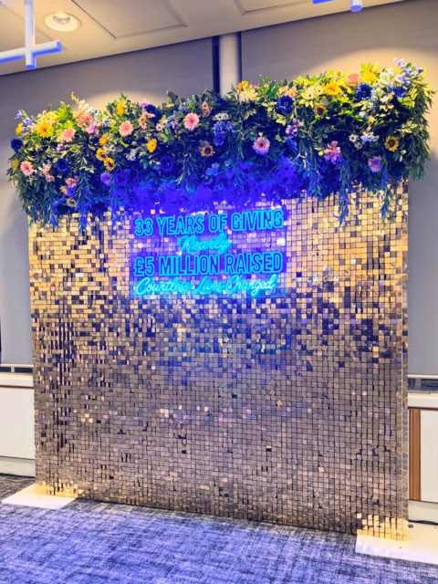 🐎 JUNE 2026: Bespoke backdrop created for Bestway Group’s 33rd Annual Charity Race Day at Ascot 🏆
.
🌻 Designed around the client’s branding, this bespoke installation combined a summer wildflower canopy, custom LED neon and our light gold shimmer wall.
.
Whether you’re planning a brand activation, corporate event, awards evening or charity gala, we work with brands, agencies and event planners to create bespoke event features that reflect your brief, your brand and your objectives ✨
.
Custom LED neon by @NeonNowUK
.
#eventbackdrop #custombackdrop #neonsign #floralbackdrop #bestwaycharityraceday