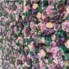 purple pink flower wall