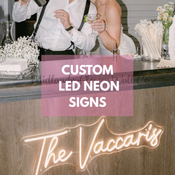 custom neon sign