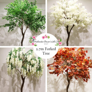 2.7m Forked Artificial Tree