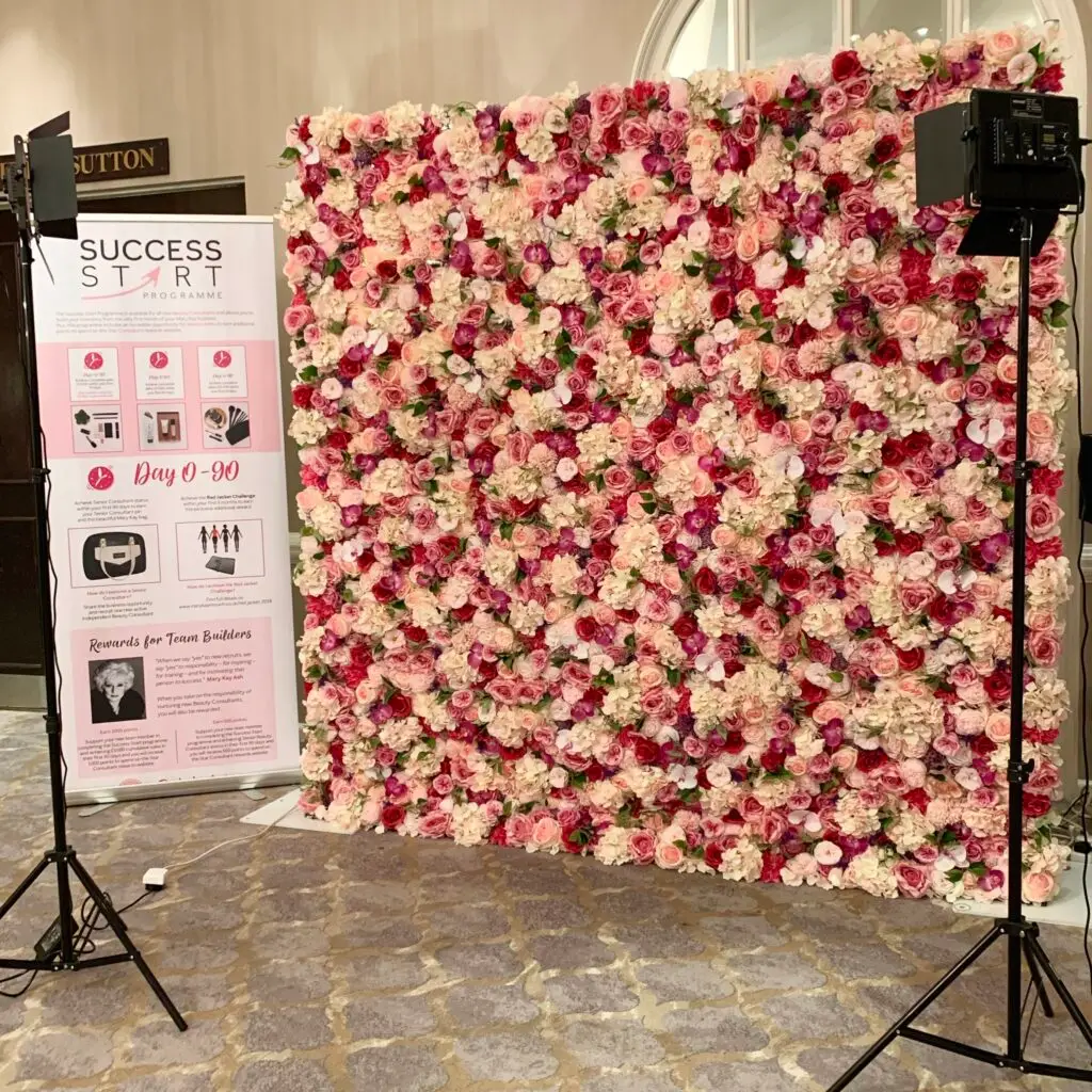 flower wall hire London