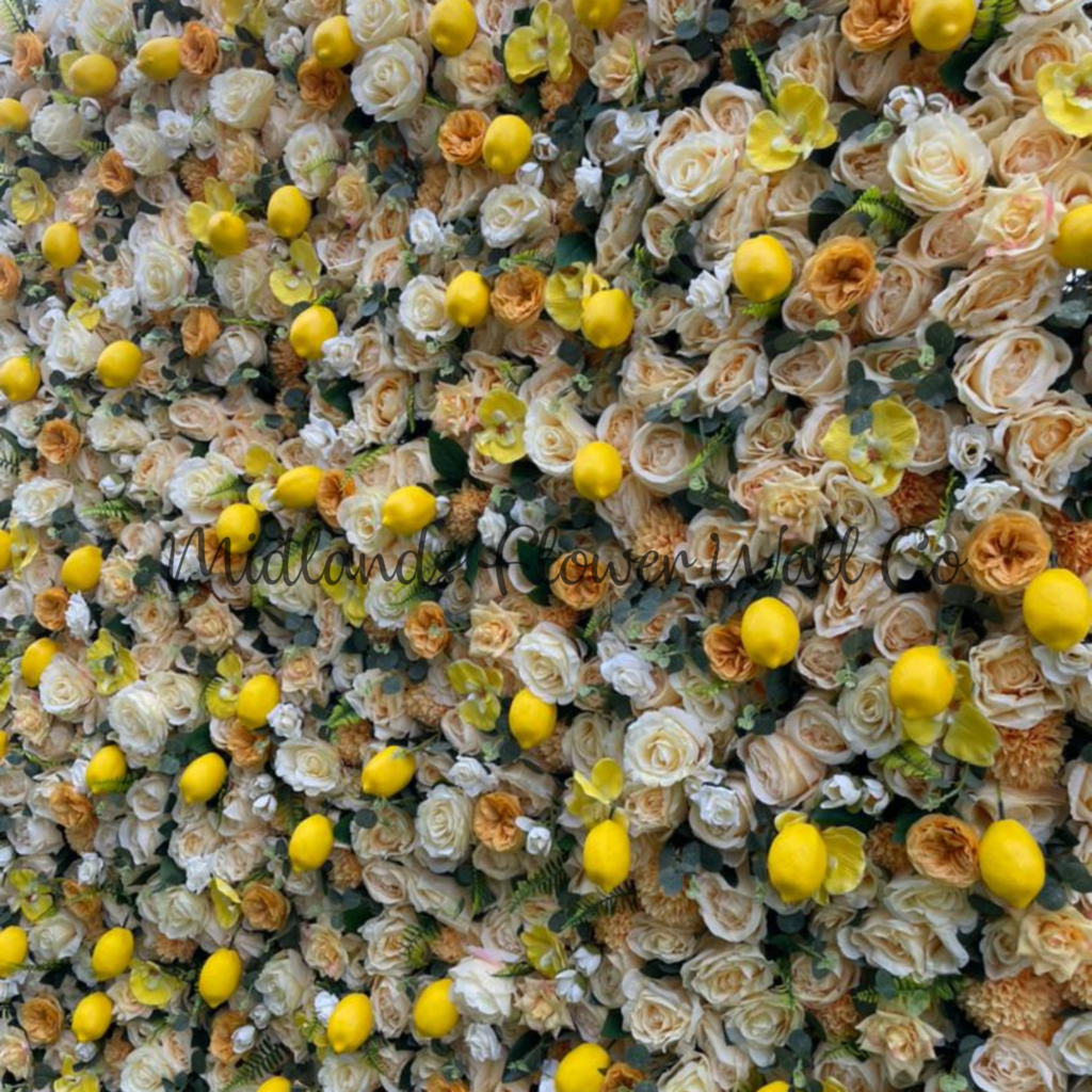Sorrento Flower Wall Midlands Flower Wall Company