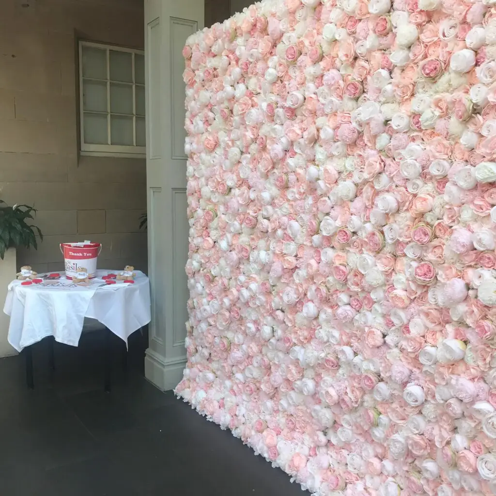 flower wall hire solihull
