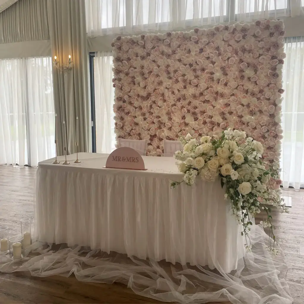 flower wall hire cotswolds