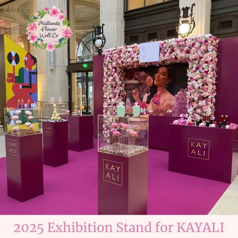 custom flower walls