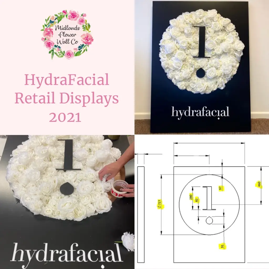 custom flower walls