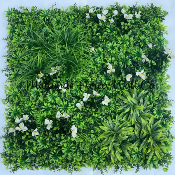 green wall outdoor