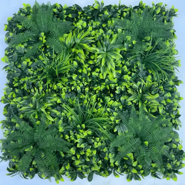 green wall tile