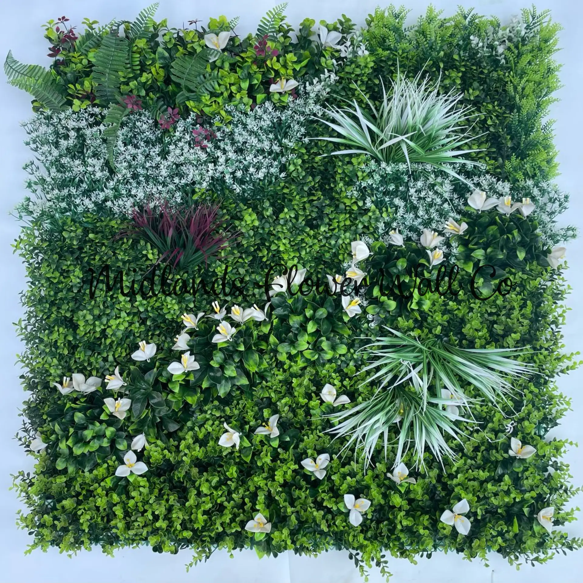 green wall panel