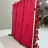 rose floral wall