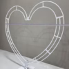 flower heart frame