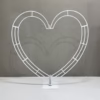 flower heart frame