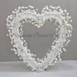 flower heart back