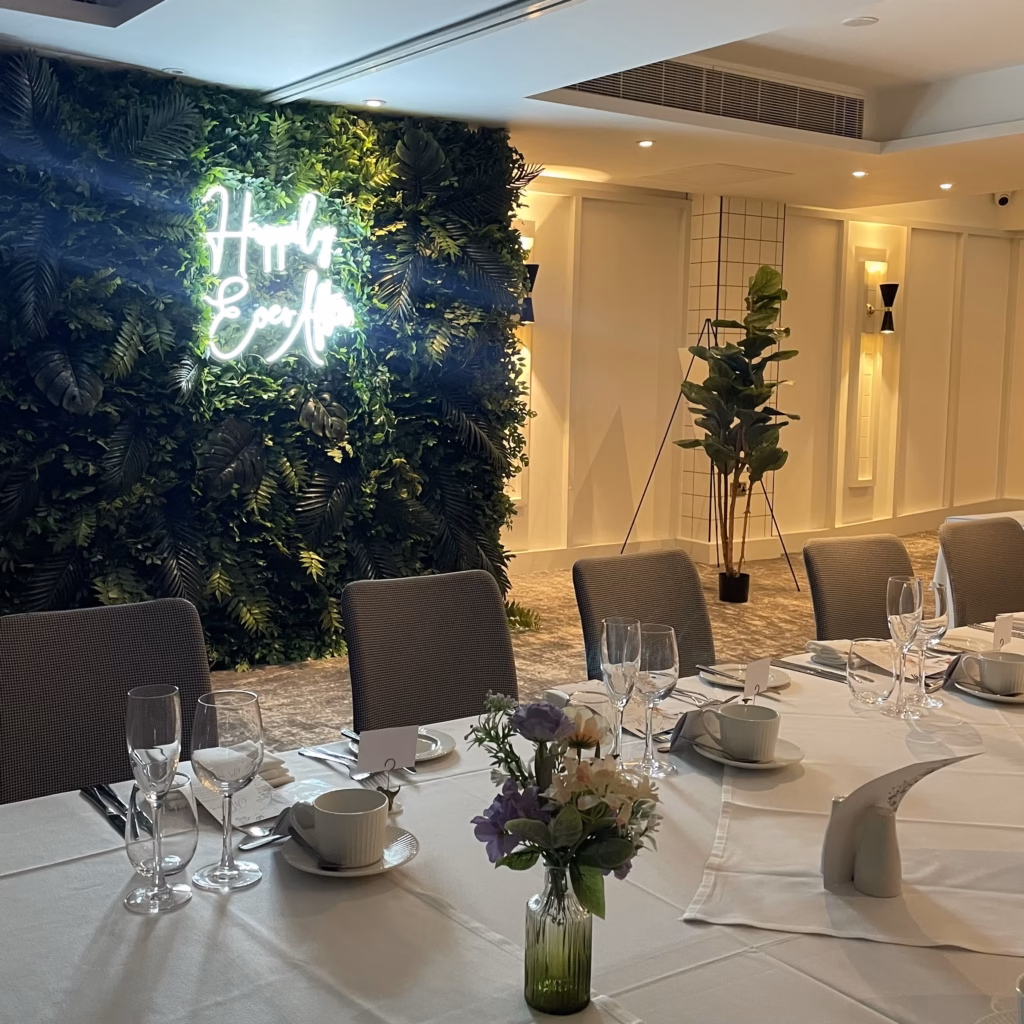 flower wall hire coventry