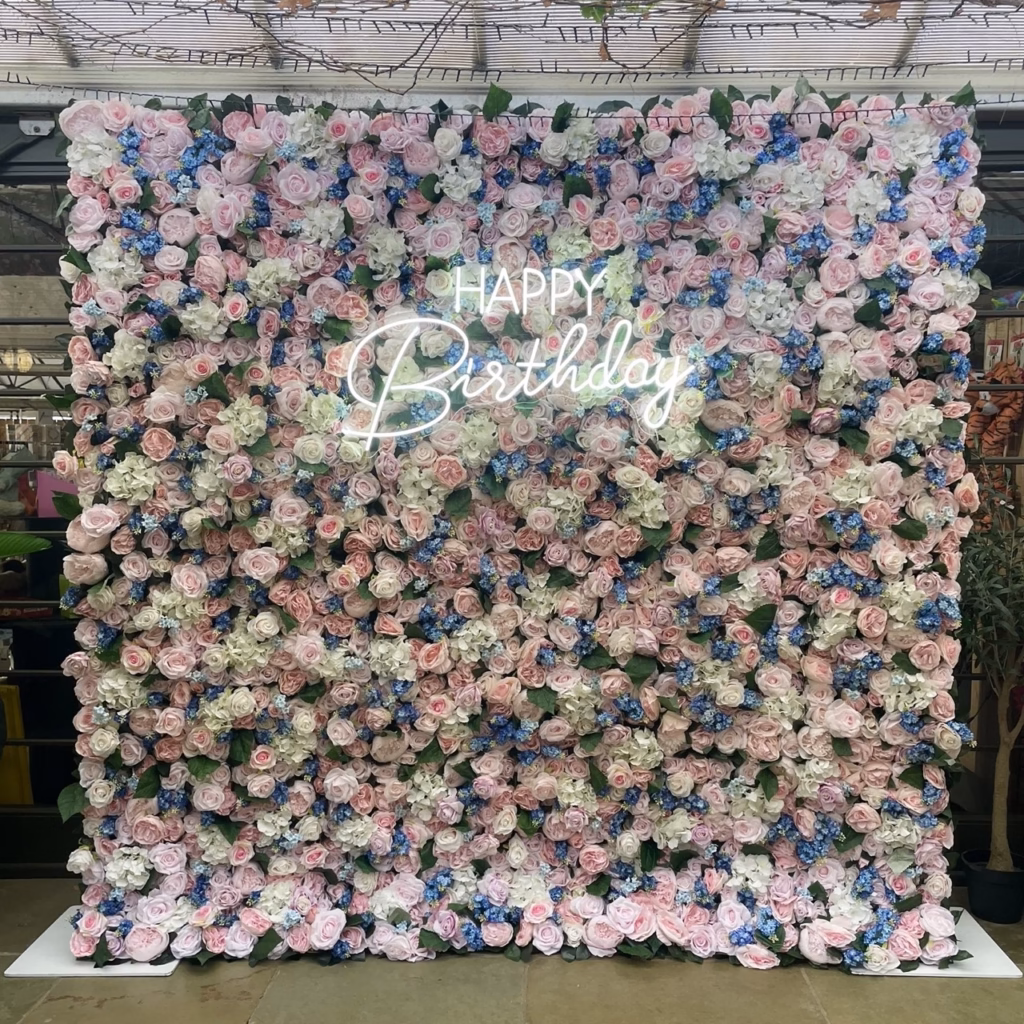 flower wall hire